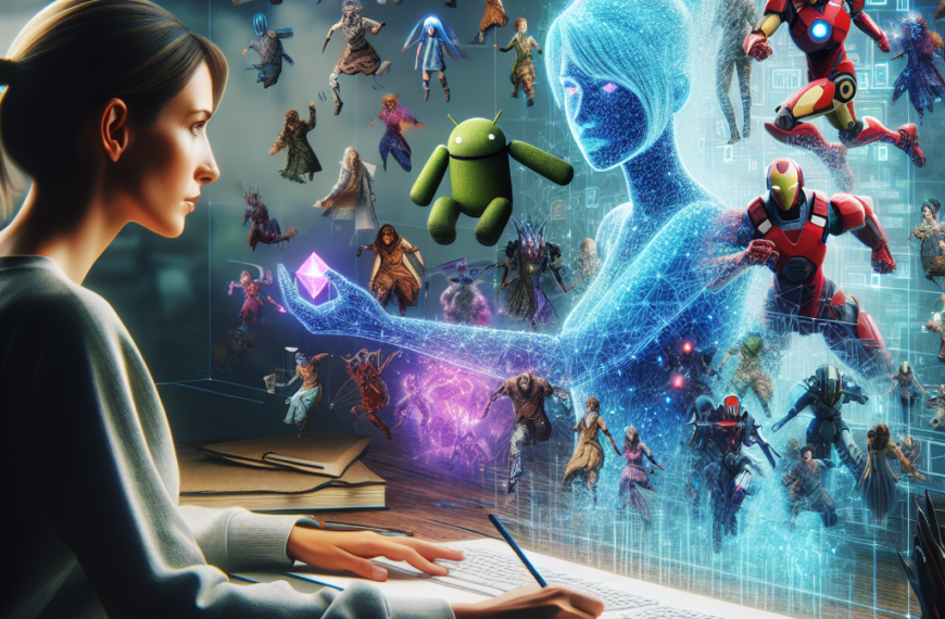  Cómo crear personajes originales para videojuegos con IA