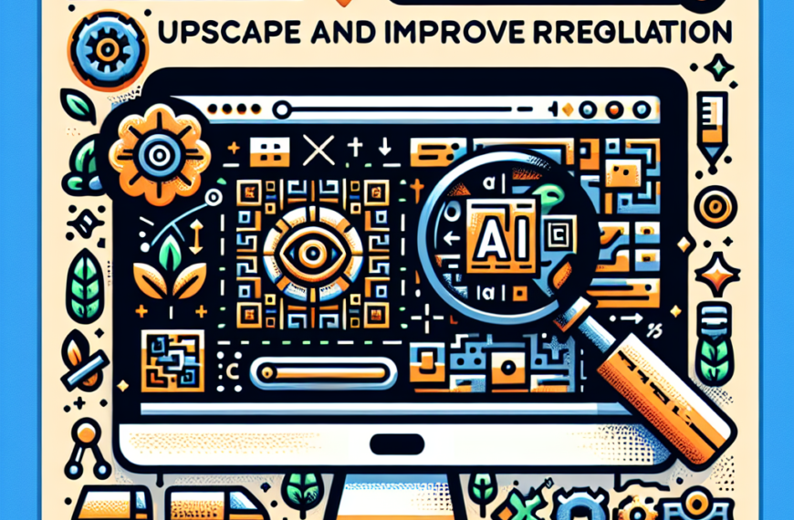 Cómo hacer upscale y mejorar resolución con IA